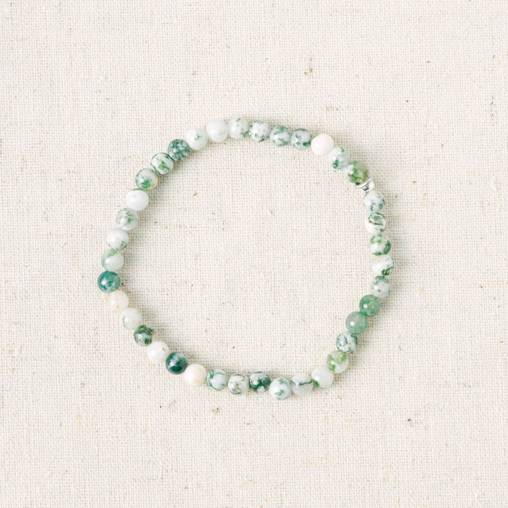 Tree Agate Energy Bracelet