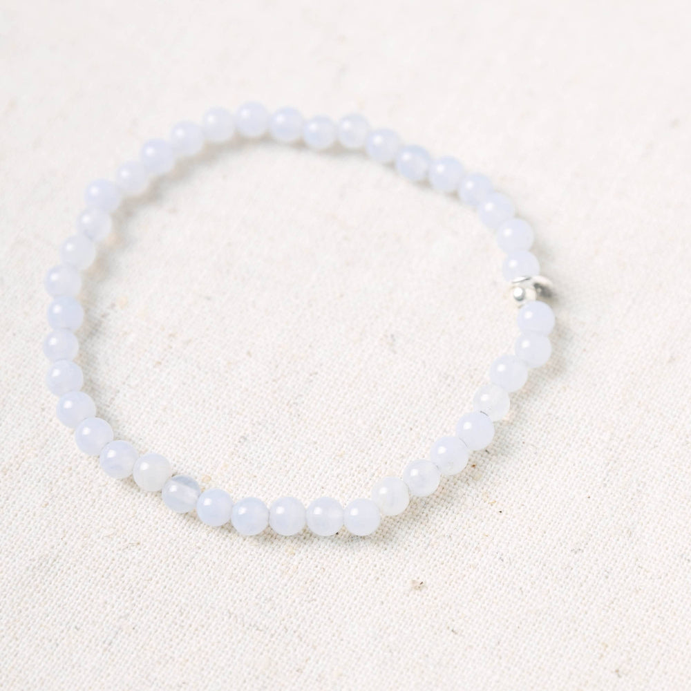 Blue Lace Agate Energy Bracelet