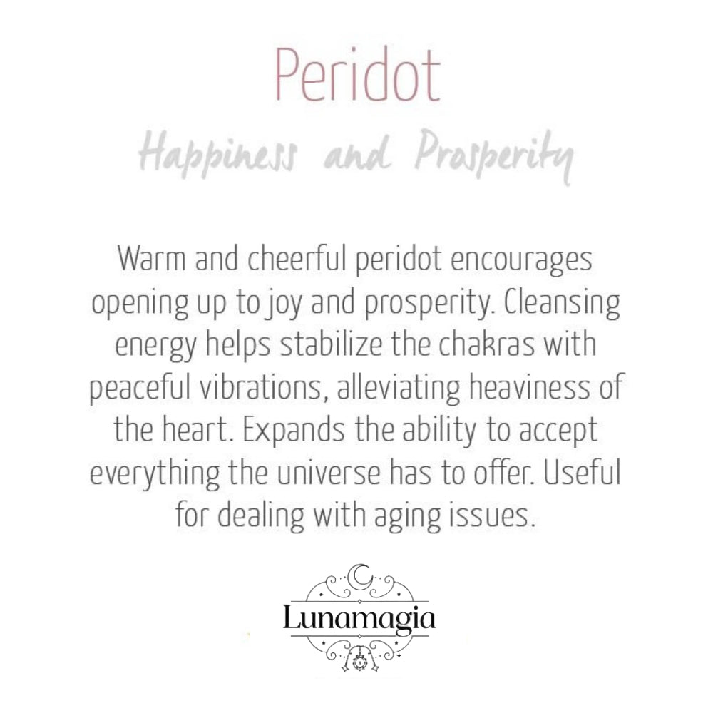 Peridot Energy Bracelet