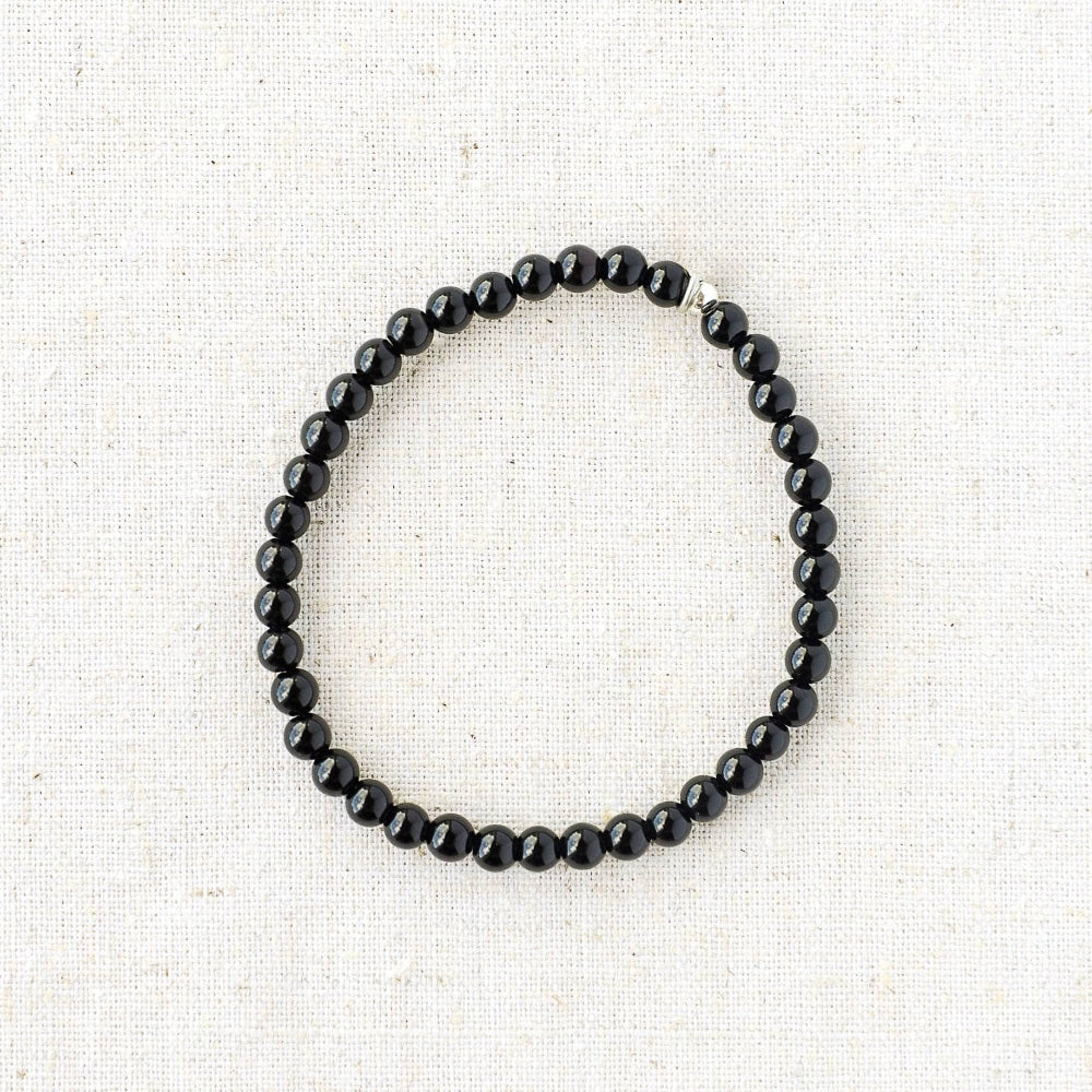 Black Agate Energy Bracelet