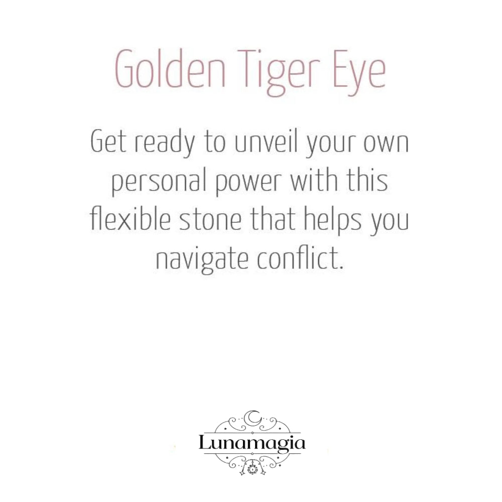 Golden Tiger Eye Energy Bracelet