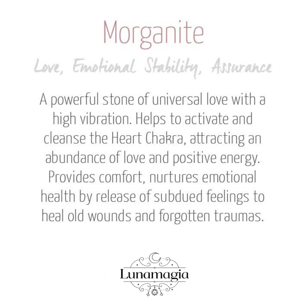 Morganite Energy Bracelet
