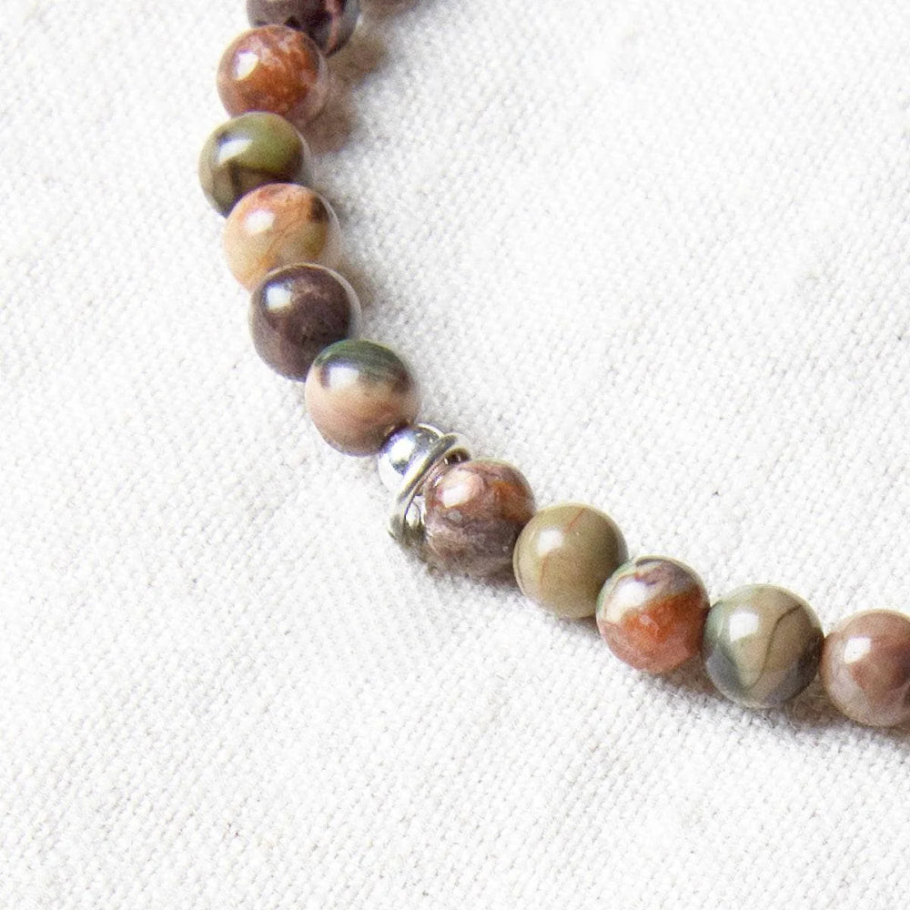 Natural Ocean Jasper Energy Bracelet
