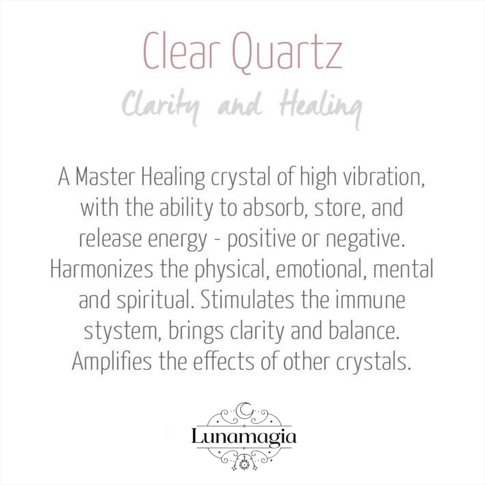 Clear Quartz Energy Bracelet
