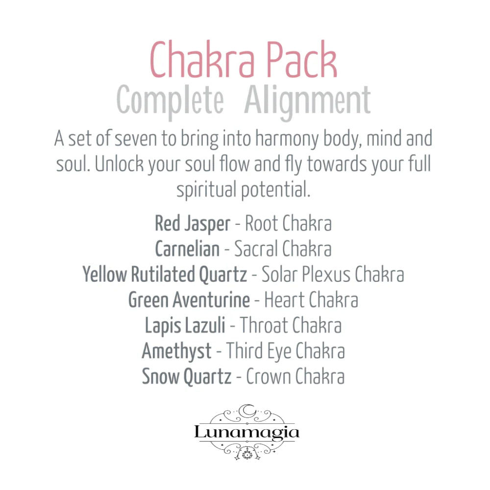 Chakra Bracelet Set