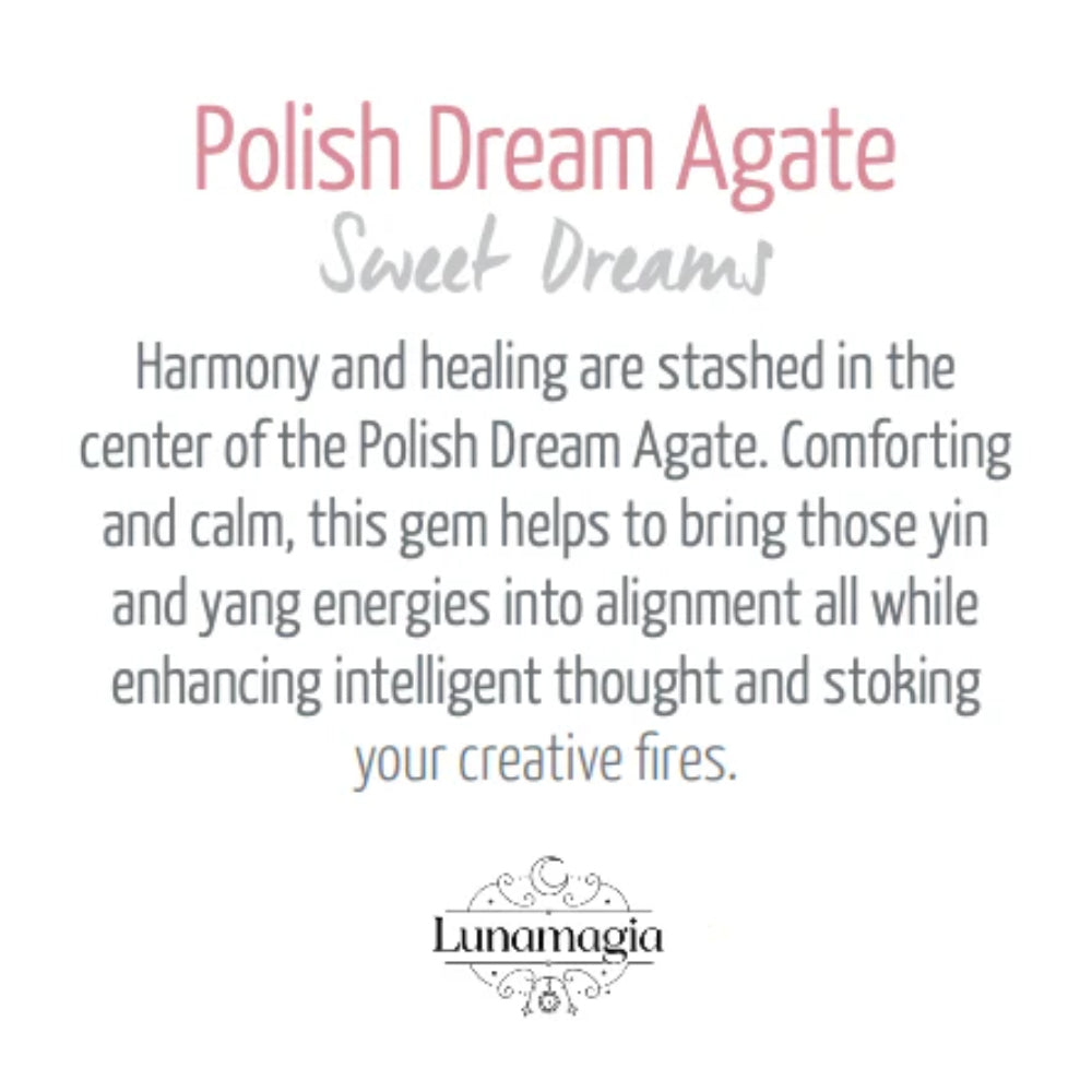 Dream Agate Energy Bracelet