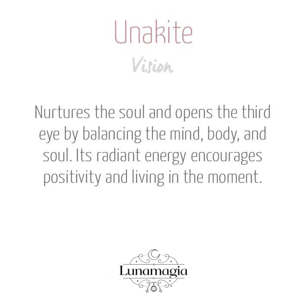Unakite Energy Bracelet