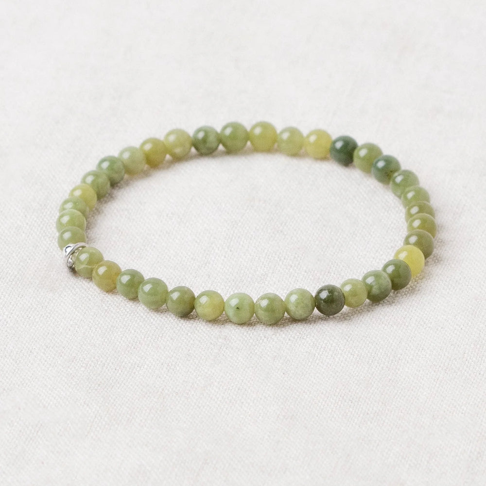 Green Nephrite Jade Energy Bracelet