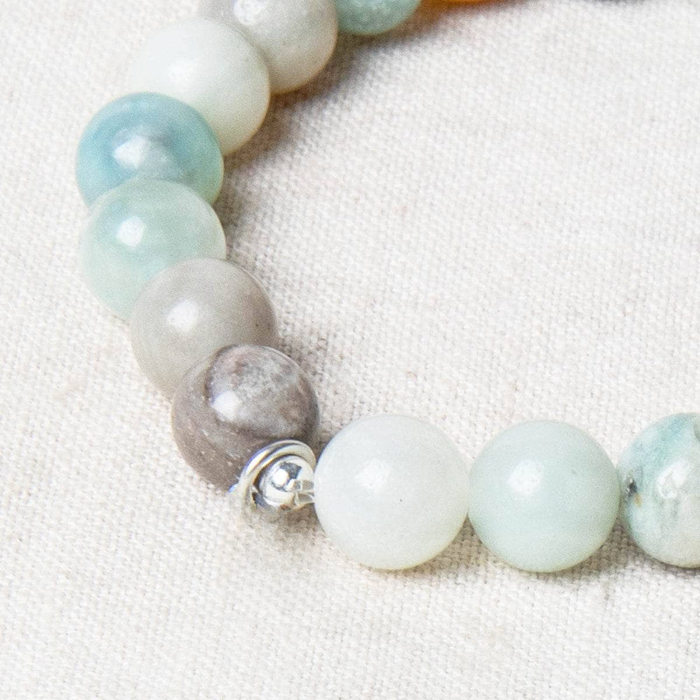 Multi-Amazonite Energy Bracelet 8mm