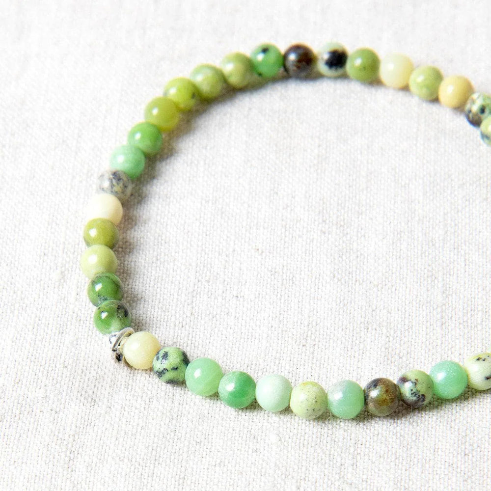 Chrysoprase Jasper Energy Bracelet