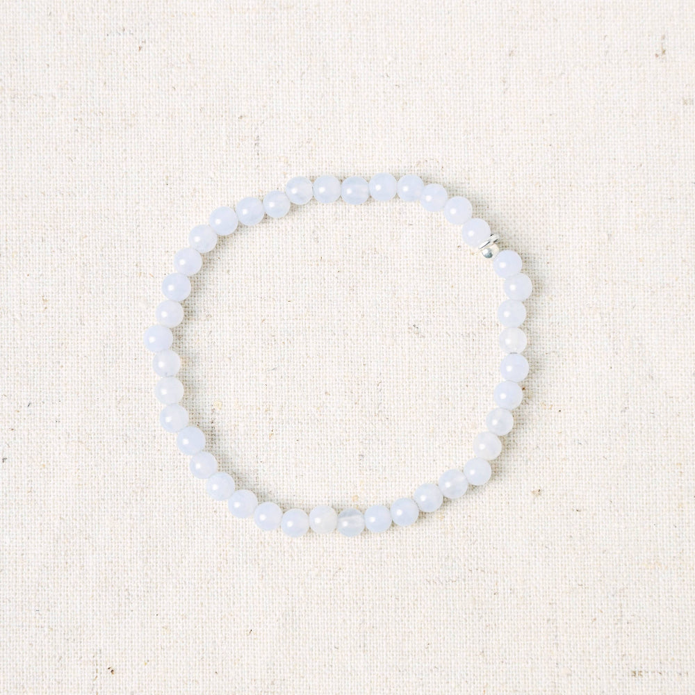 Blue Lace Agate Energy Bracelet