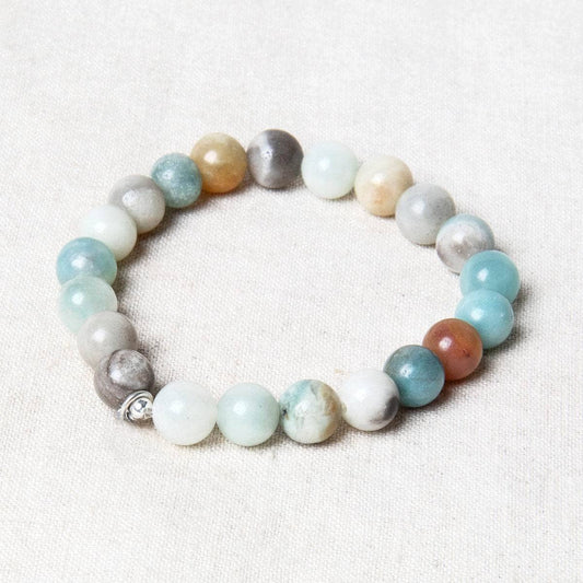 Multi-Amazonite Energy Bracelet 8mm