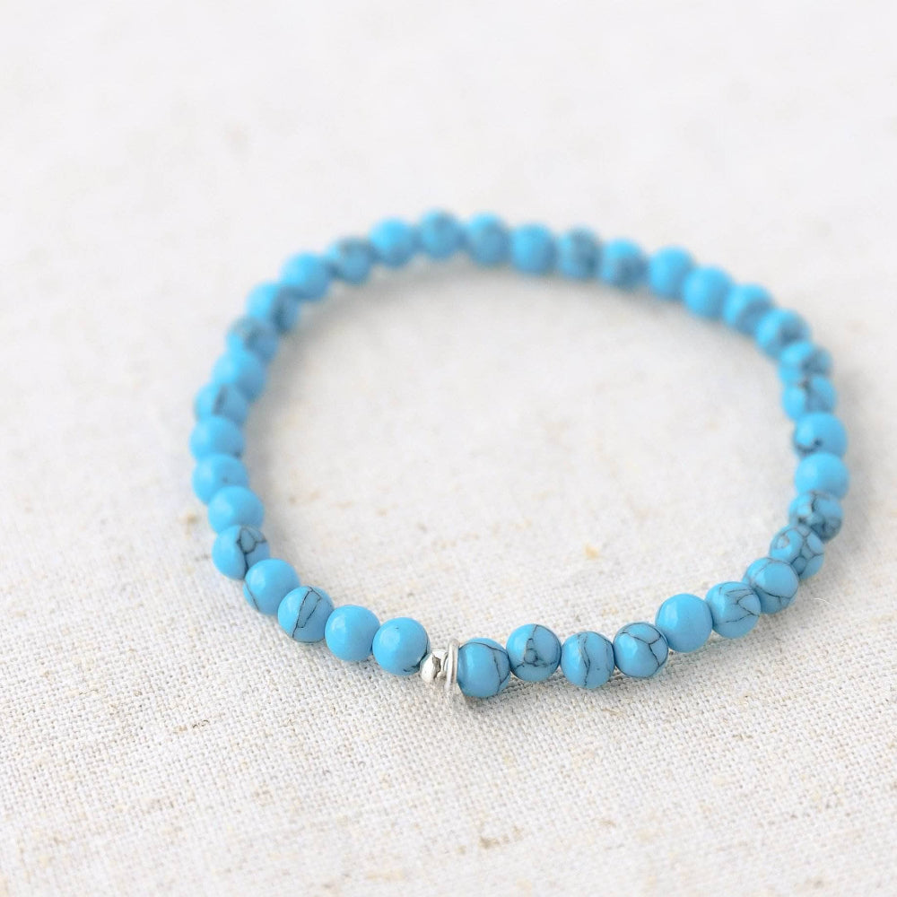 Turquoise Howlite Energy Bracelet