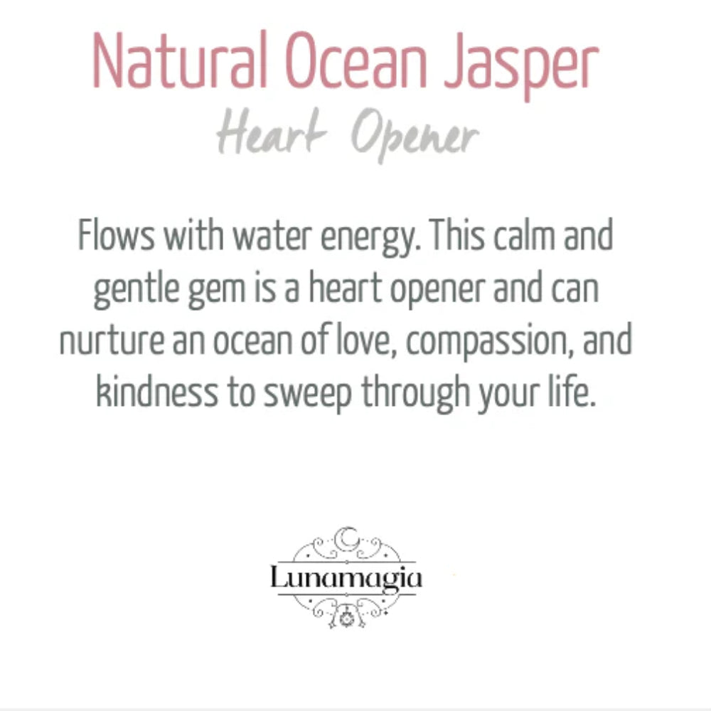 Natural Ocean Jasper Energy Bracelet