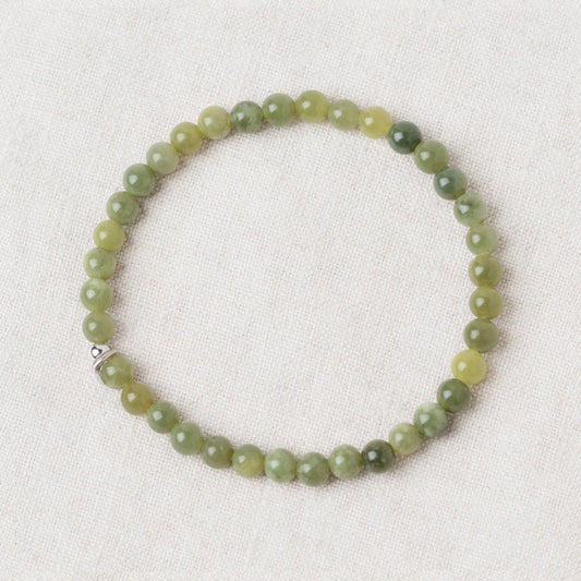 Green Nephrite Jade Energy Bracelet