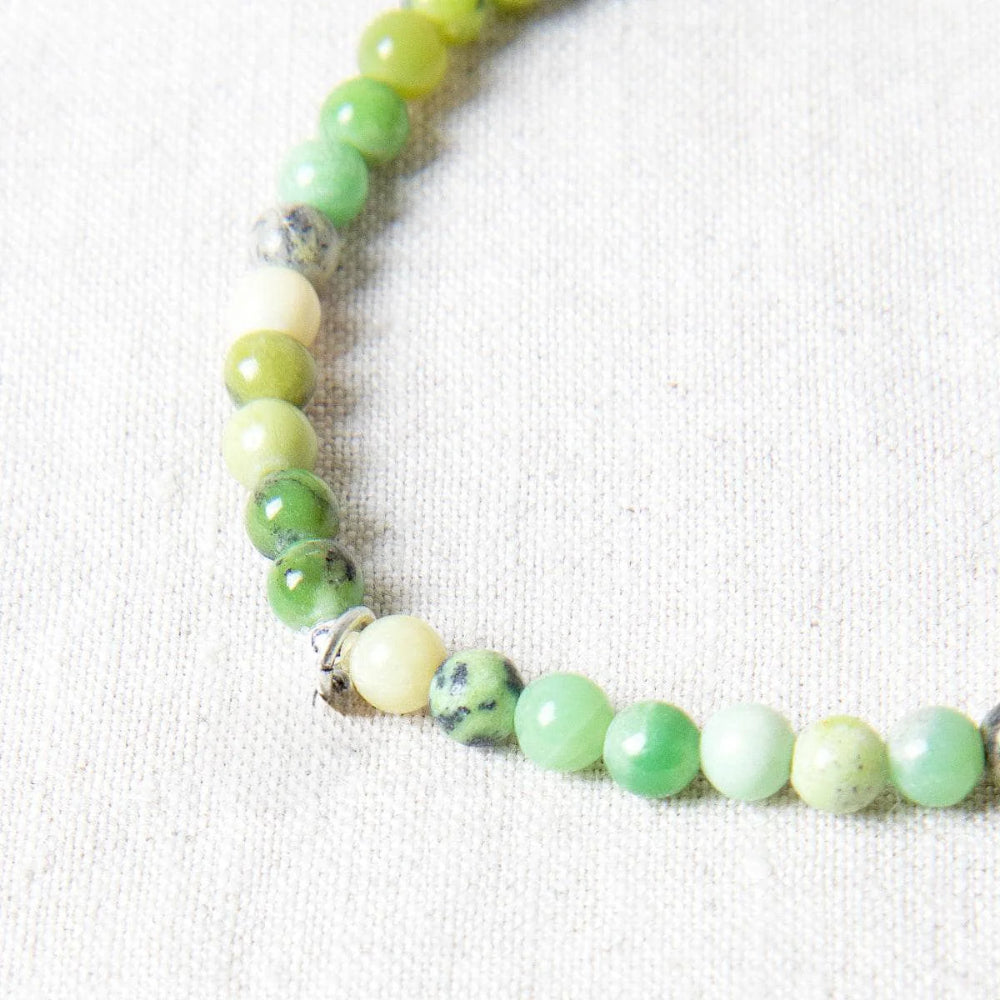 Chrysoprase Jasper Energy Bracelet