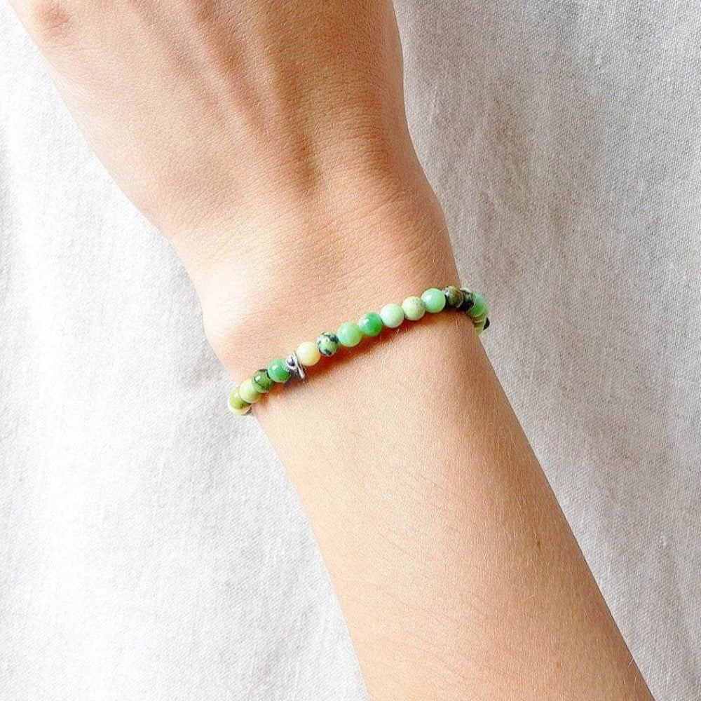 Chrysoprase Jasper Energy Bracelet