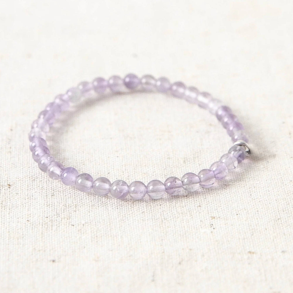 Lavender Amethyst Energy Bracelet