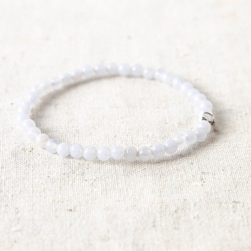 Blue Lace Agate Energy Bracelet