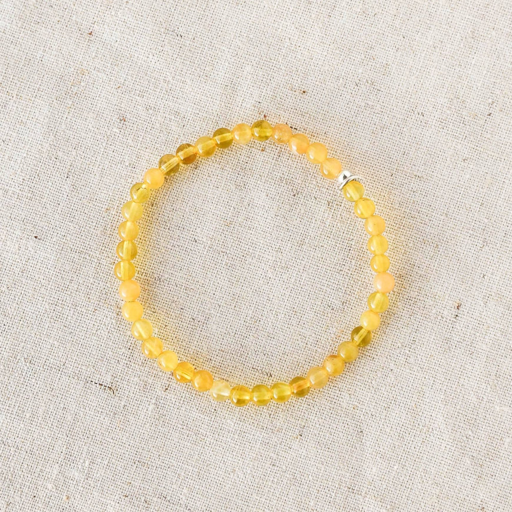Yellow Topaz Energy Bracelet