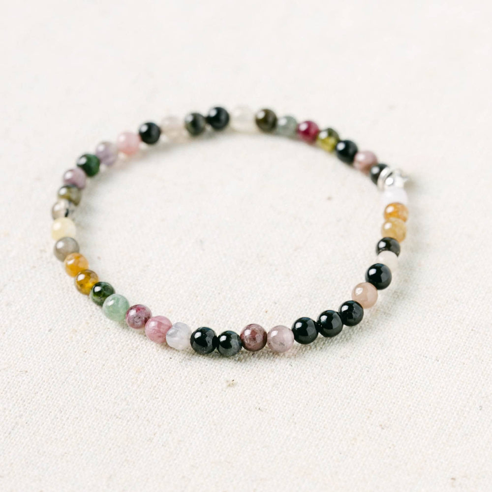 Rainbow Tourmaline Energy Bracelet
