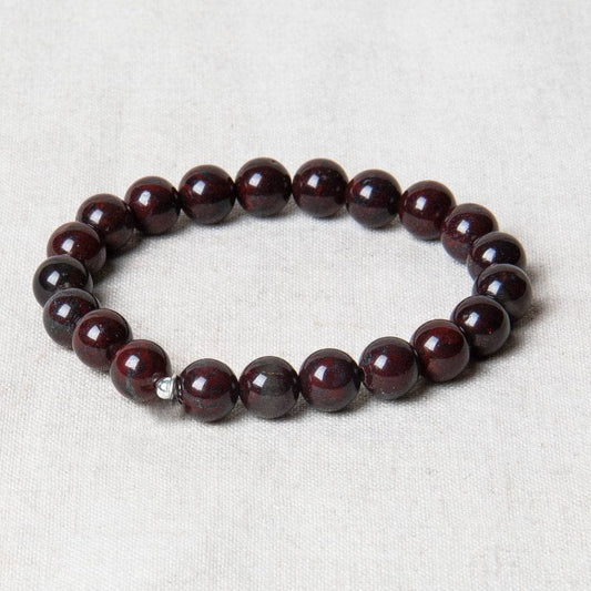 Flame Jasper Energy Bracelet 8mm