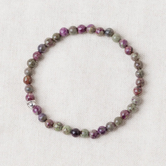 Sugilite (Atlantisite Stichtite) Energy Bracelet