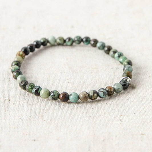 African Turquoise Jasper Energy Bracelet