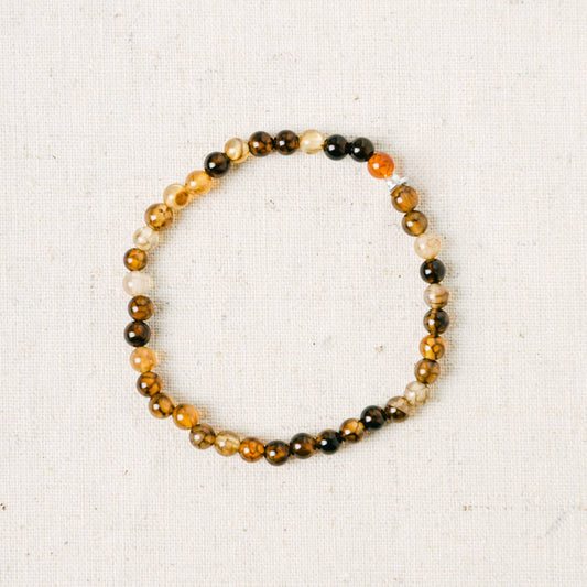 Dragon Vein Agate  Energy Bracelet