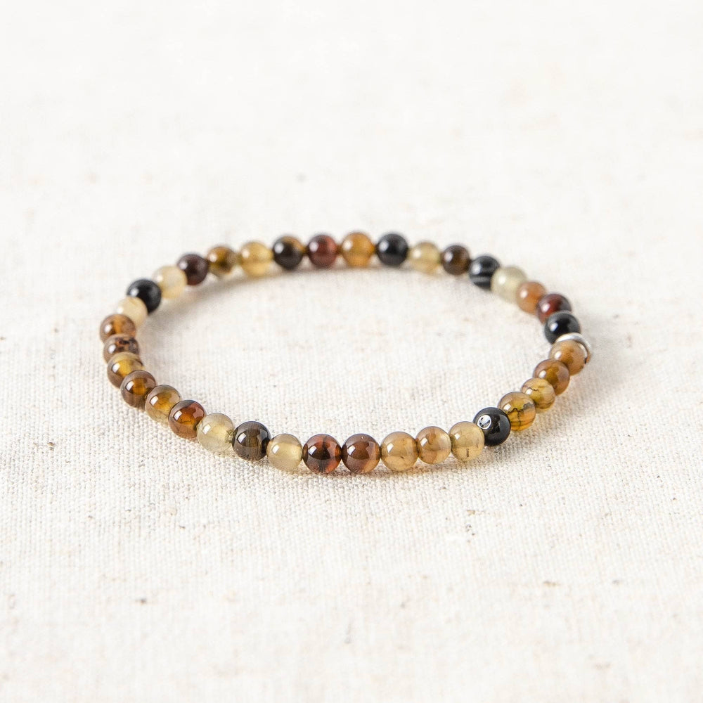 Brown Agate Energy Bracelet